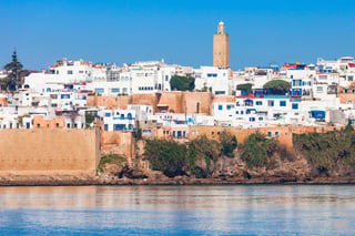 Kasbah and Bou Regreg river, Rabat