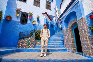 Touriste au Maroc
